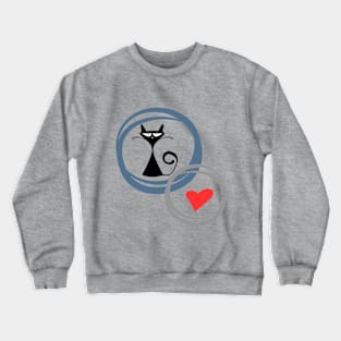 Love CAT, Cat lover, pet lover, My cat Crewneck Sweatshirt